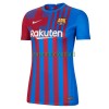 Maillot de Supporter FC Barcelone Domicile 2021-22 Pour Femme